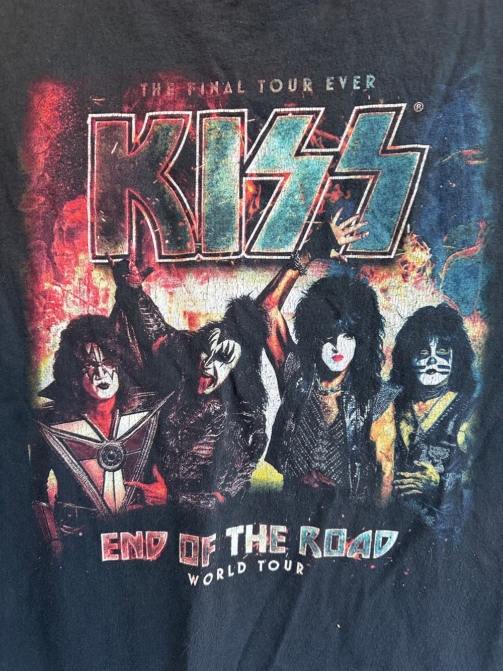 KISS END OF THE ROAD WORLD TOUR 2021 SHIRT